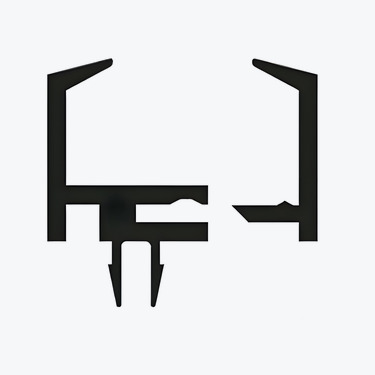 Glass Panel Retainer - E008